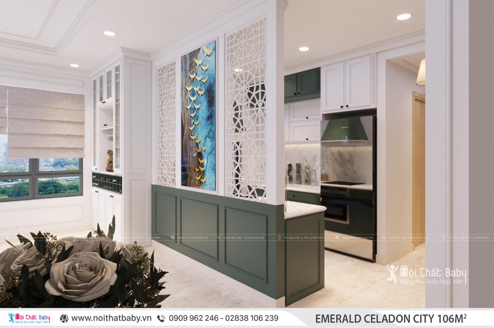 Tổng hợp các mẫu thiết kế nội thất Chung cư Emerald Celadon City